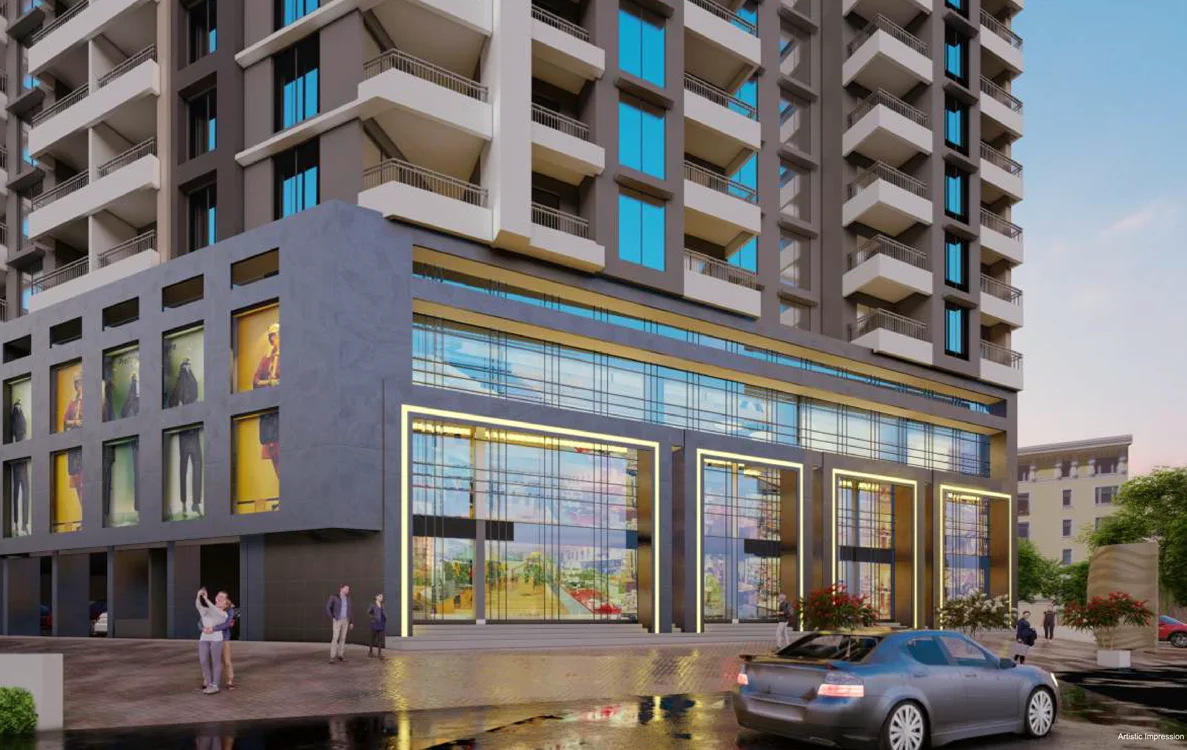 Parvatara Ravet Commercial Elevation Image